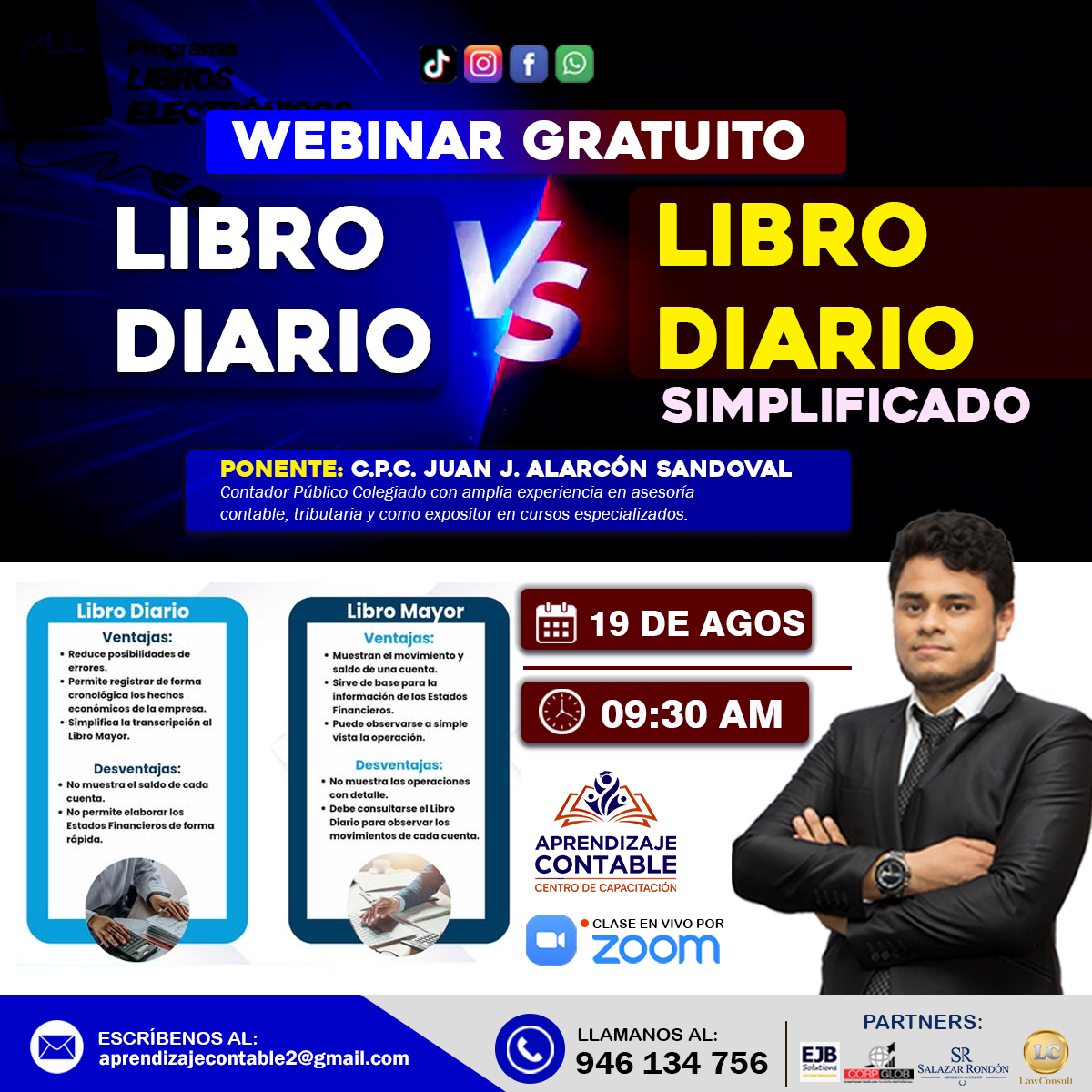 Webinar LIBRO DIARIO VS LIBRO DIARIO SIMPLIFICADO